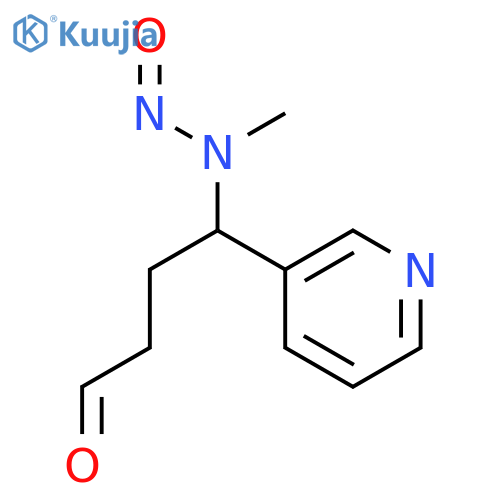 4-(N-Methyl-N-nitrosamino)-4-(3-pyridyl)butanal structure