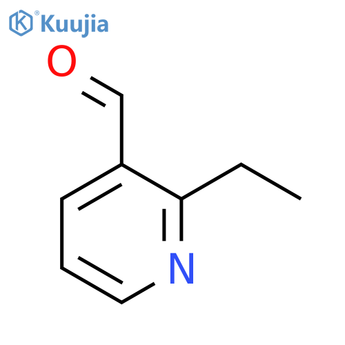 2-ethylpyridine-3-carbaldehyde structure