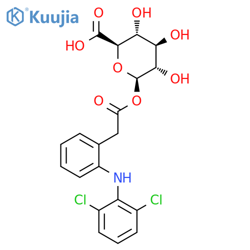 Diclofenac Acyl-b-D-glucuronide structure