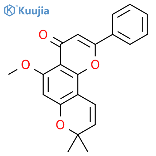 Isopongaflavone structure