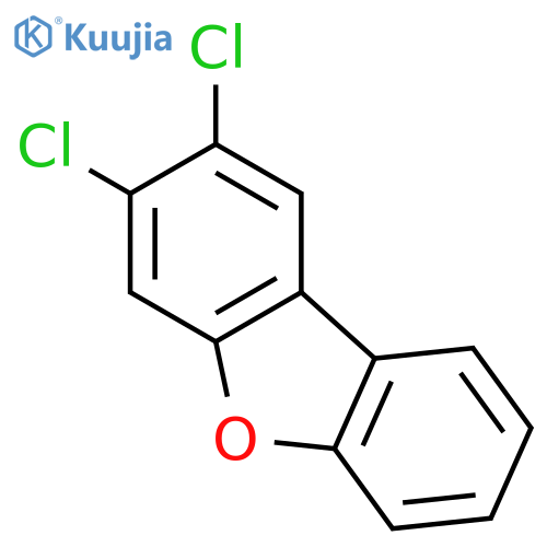 2,3-Dichlorodibenzofuran structure