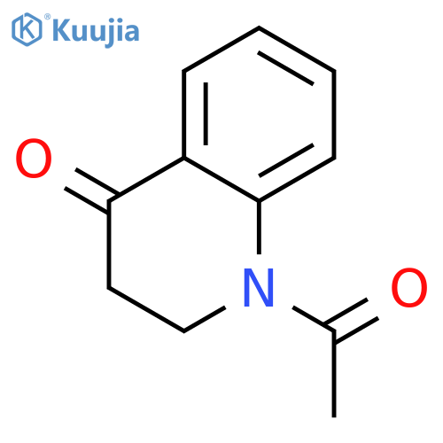 1-acetyl-1,2,3,4-tetrahydroquinolin-4-one structure