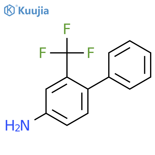 4-Phenyl-3-(trifluoromethyl)aniline structure