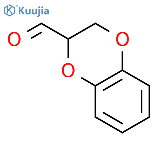 2,3-dihydro-1,4-benzodioxine-2-carbaldehyde structure