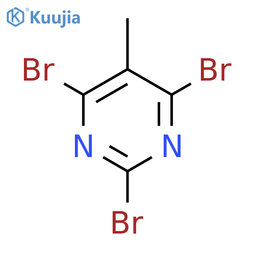 PYRIMIDINE, 2,4,6-TRIBROMO-5-METHYL- structure