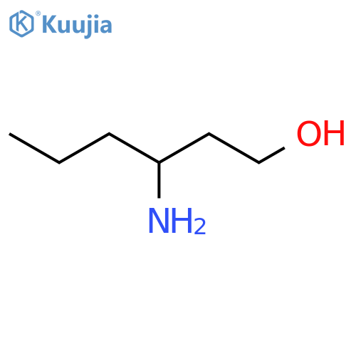 1-Hexanol, 3-amino-, (3R)- structure