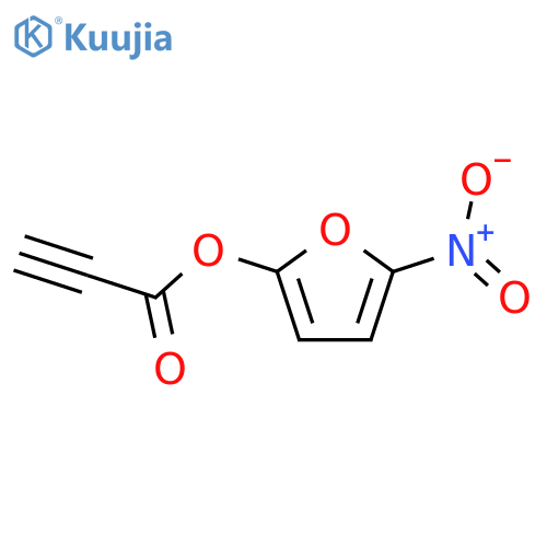 2-Propynoic acid,5-nitro-2-furanyl ester structure