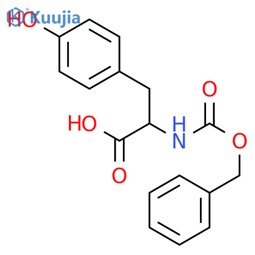 Z-D-tyrosine structure