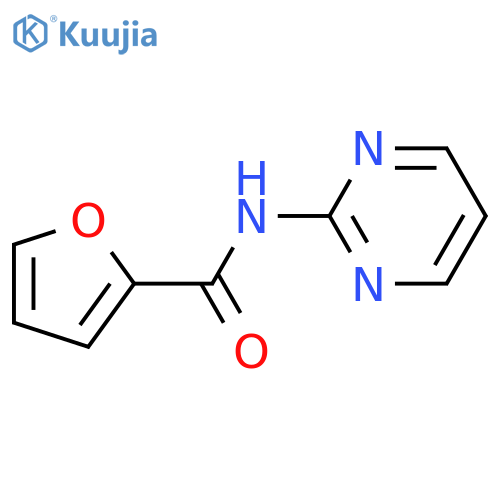 2-Furancarboxamide, N-2-pyrimidinyl- structure