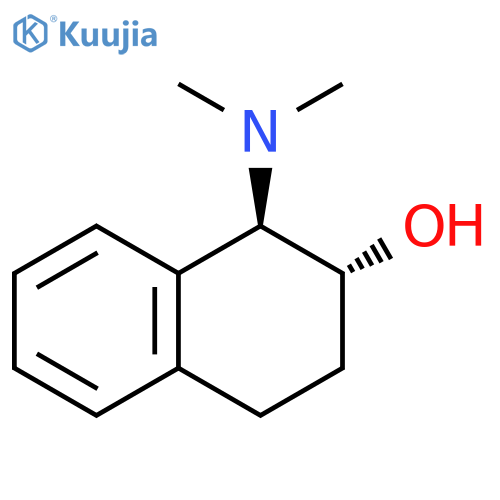 2-Naphthalenol, 1-(dimethylamino)-1,2,3,4-tetrahydro-, trans- structure