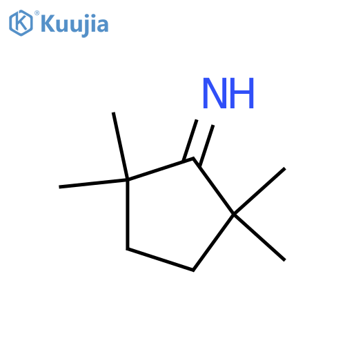 Cyclopentanimine, 2,2,5,5-tetramethyl- structure