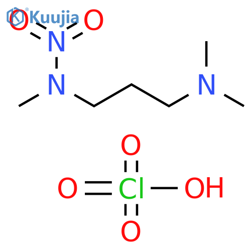 1,3-Propanediamine, N,N,N'-trimethyl-N'-nitro-, monoperchlorate structure