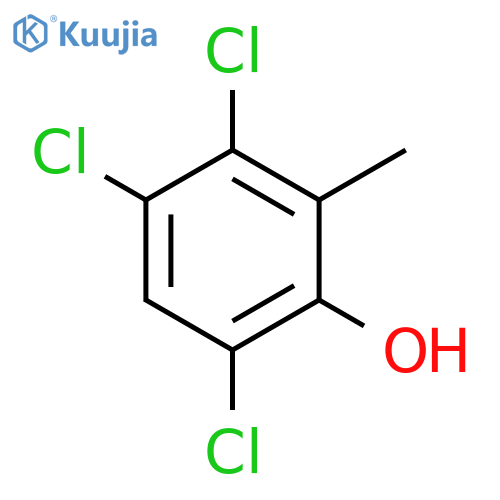 3,4,6-trichloro-o-cresol structure