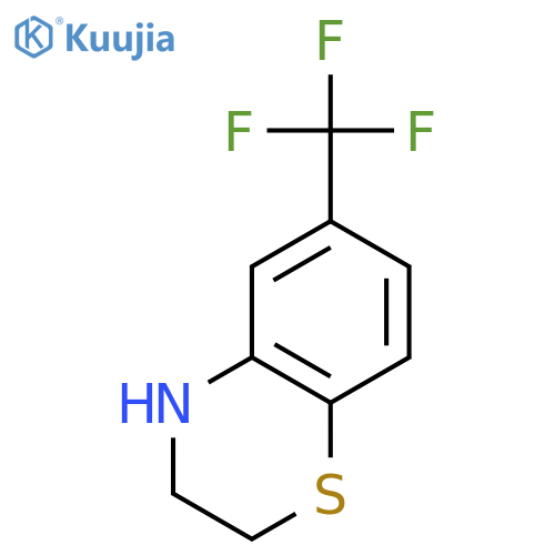 6-(trifluoromethyl)-3,4-dihydro-2H-1,4-benzothiazine structure