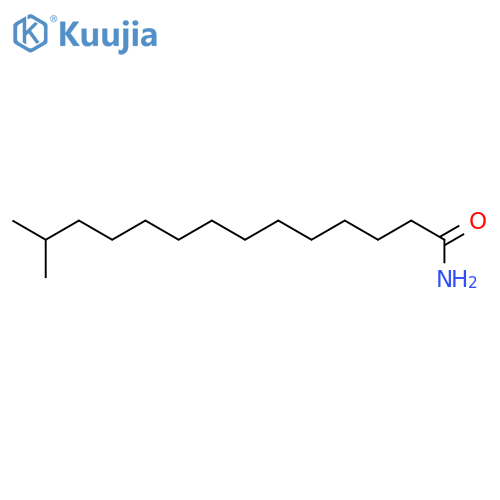 Tetradecanamide, 13-methyl- structure