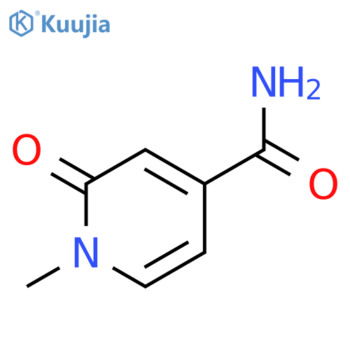 1-Methyl-2-oxo-1,2-dihydropyridine-4-carboxamide structure