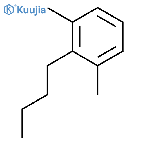 Benzene, butyl-1,3-dimethyl- structure