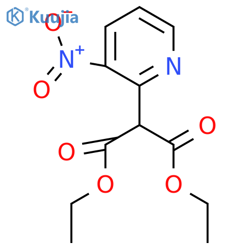 Diethyl 2-(3-Nitropyridin-2-yl)malonate structure