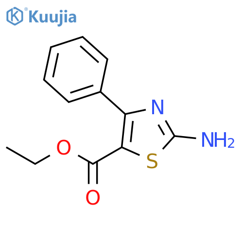 Ethyl 2-amino-4-phenyl-1,3-thiazole-5-carboxylate structure