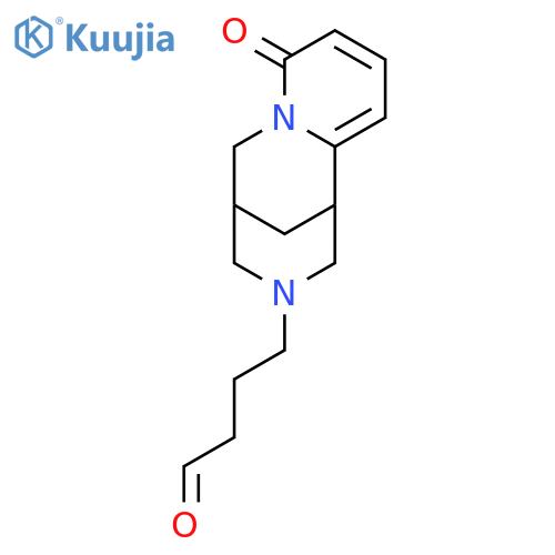 3-(4-oxo-butyl)-1,2,3,4,5,6-hexahydro-1,5-methano-pyrido[1,2-a][1,5]diazocin-8-one structure