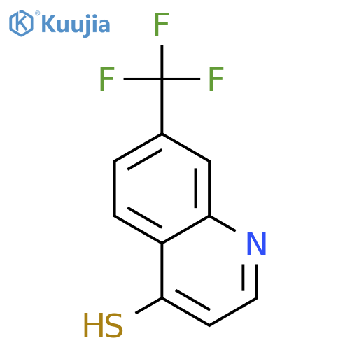 7-(Trifluoromethyl)quinoline-4-thiol structure