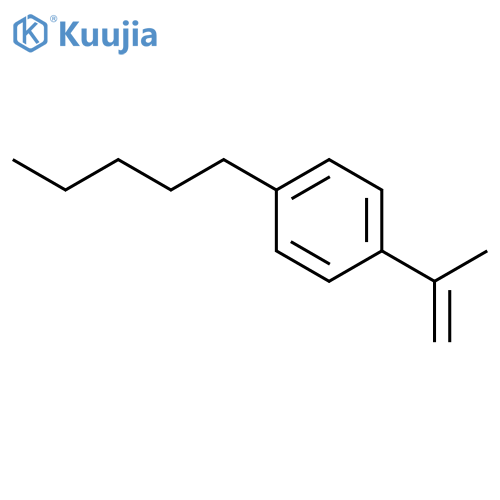1-Pentyl-4-(prop-1-en-2-yl)benzene structure