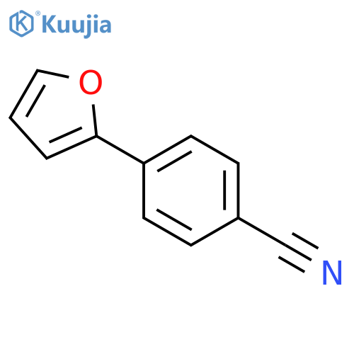 4-(furan-2-yl)benzonitrile structure