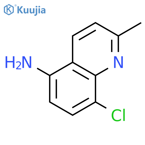 8-Chloro-2-methylquinolin-5-amine structure