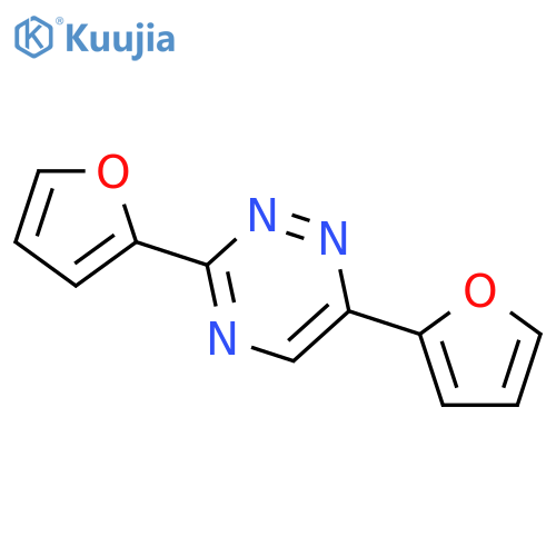 1,2,4-Triazine, 3,6-di-2-furanyl- structure