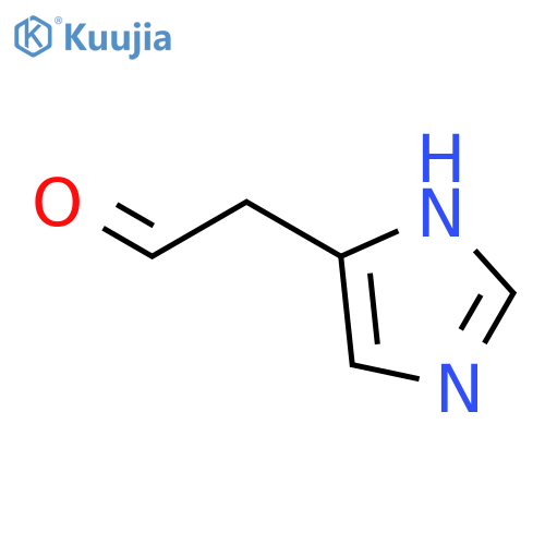 1H-Imidazole-5-acetaldehyde structure