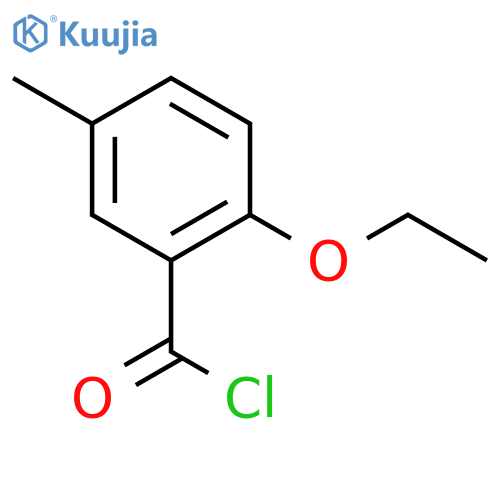 Benzoyl chloride,2-ethoxy-5-methyl- structure