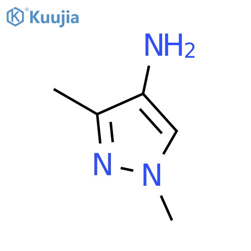 1,3-Dimethyl-1H-pyrazol-4-amine structure