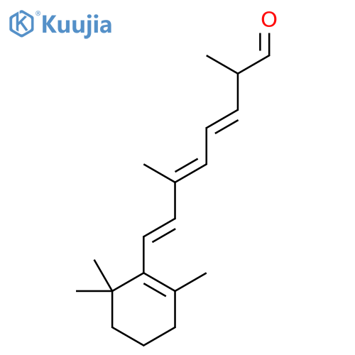 3,5,7-OCTATRIENAL, 2,6-DIMETHYL-8-(2,6,6-TRIMETHYL-1-CYCLOHEXEN-1-YL)- structure