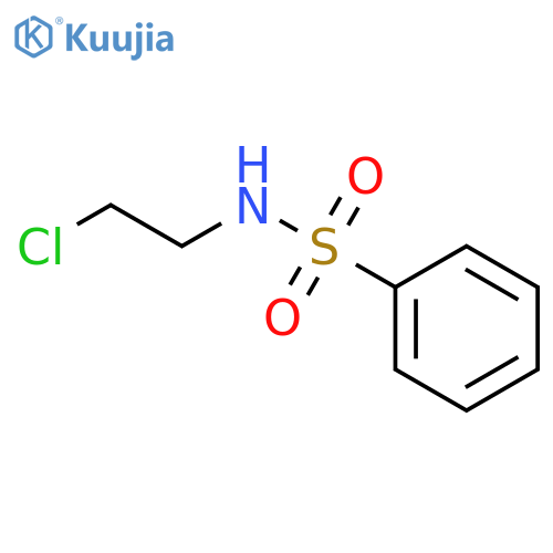 N-(2-Chloroethyl)benzenesulfonamide structure