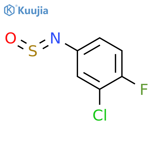 2-Chloro-1-fluoro-4-(sulfinylamino)benzene structure