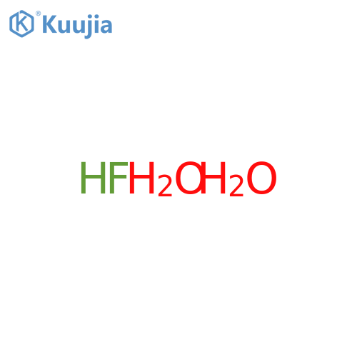 Hydrofluoric acid, dihydrate structure