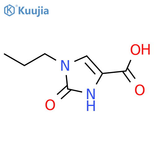 2-OXO-1-PROPYL-2,3-DIHYDRO-1H-IMIDAZOLE-4-CARBOXYLIC ACID structure