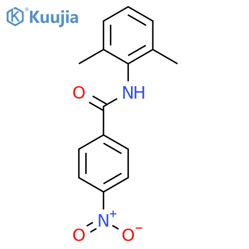 N-(2,6-dimethylphenyl)-4-nitrobenzamide structure