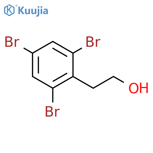 BENZENEETHANOL, 2,4,6-TRIBROMO- structure