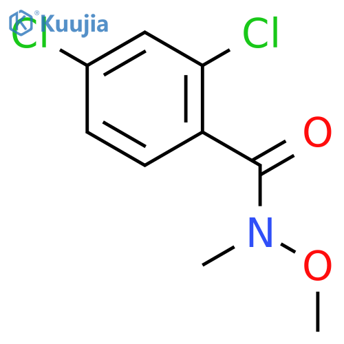 2,4-Dichloro-N-methoxy-N-methylbenzamide structure