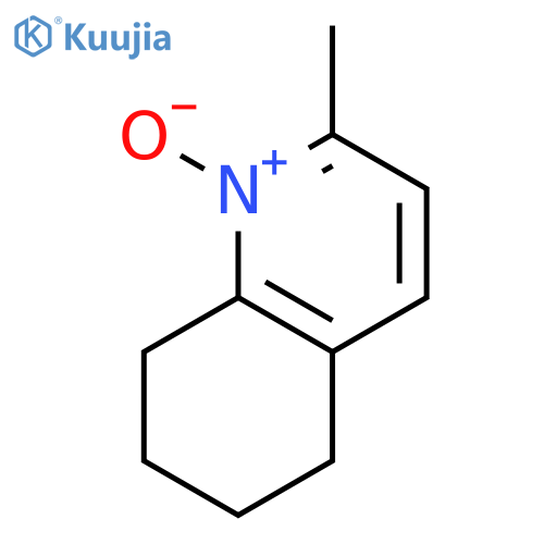 Quinoline, 5,6,7,8-tetrahydro-2-methyl-, 1-oxide structure