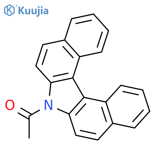 Ethanone,1-(7H-dibenzo[c,g]carbazol-7-yl)- structure