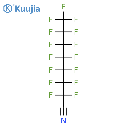 Perfluorooctanonitrile structure