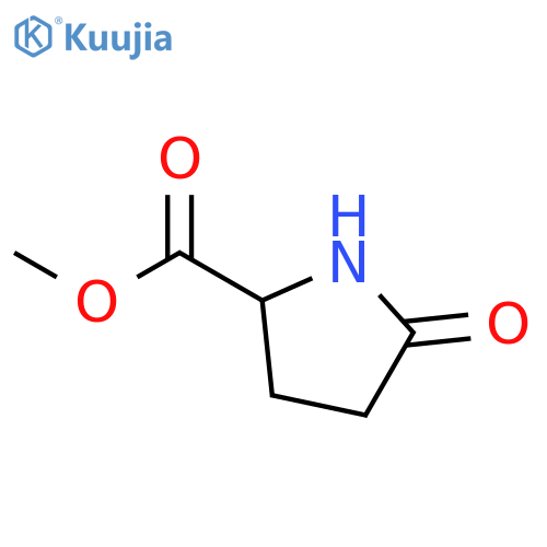 methyl (2R)-5-oxopyrrolidine-2-carboxylate structure