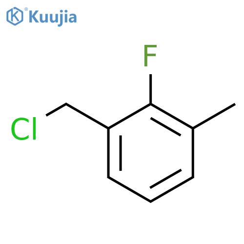 1-(chloromethyl)-2-fluoro-3-methylbenzene structure
