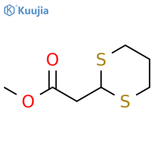 Methyl 2-(1,3-dithian-2-yl)acetate structure