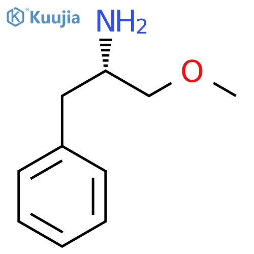 Benzeneethanamine, a-(methoxymethyl)-, (S)- structure