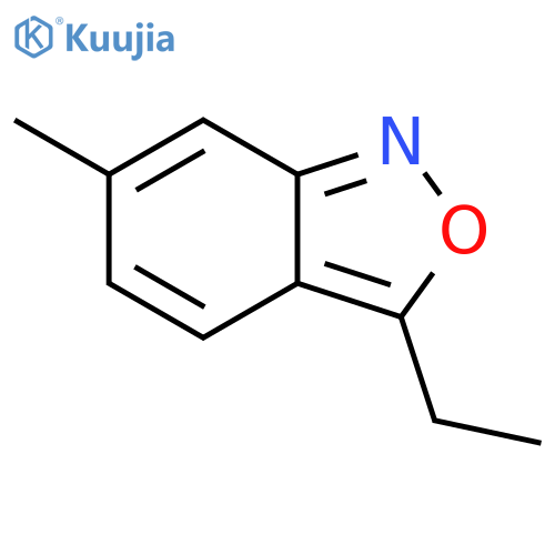 2,1-Benzisoxazole,3-ethyl-6-methyl- structure