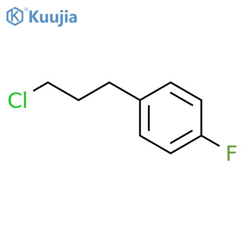 1-(3-Chloropropyl)-4-fluorobenzene structure