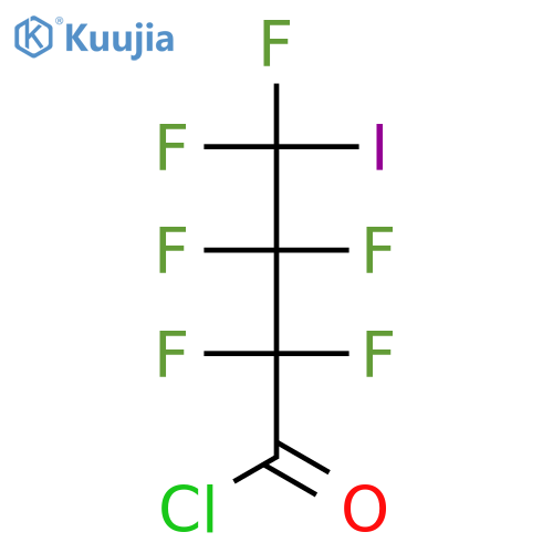 Butanoyl chloride, 2,2,3,3,4,4-hexafluoro-4-iodo- structure